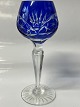 Antik Huset presents: Rømer Glass Port Wine Blue.Height 13 cm