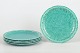 Wilhelm Kåge for Gustavsberg, set of five Art Deco plates.