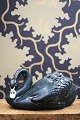 K&Co. presents: Black stone swan designed by Jeanne Grut (1927-2009) for Royal Copenhagen...