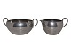 Antik K presents: Just Andersen pewterCreamer and sugar bowl