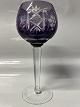Antik Huset presents: Rømer Glass Red Wine Aubergine.Height 18.5 cm.