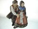 Large Dahl Jensen Figurine: Proposal. Beautifully decorated, Dec. Number 1220,SOLD