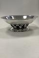 Danam Antik presents: Georg Jensen Sterling Silver Oval Bowl on foot No. 306A