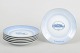 Bing & Grøndahl, Set of Six Castle Plates, Model 616.