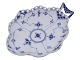 Antik K presents: Blue Fluted Full LaceRare tray with handle from 1898-1923
