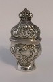 Lundin Antique presents: Fritz Sophus Albertus. Silver vinaigrette. Height 7.5 cm.