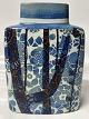 Antik Huset presents: Royal Copenhagen Baca Vase Blue.No. 780-3121.Height 19 cm.