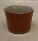 Klosterkælderen presents: 212-3642 RC Orange cup with gold and grey 5.7 x 7.5 cm Craquelé, Royal Copenhagen ...