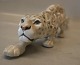 Klosterkælderen presents: B&G 1613 Snow Leopard 47 cm Dahl Jensen 1904 B&G Porcelain figurine