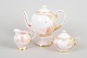L'Art presents: Tuscan, coffee service with coffee pot, sugar bowl and creamer.