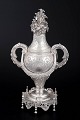 L'Art presents: Ottoman Empire, antique sterling silver urn.