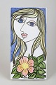 L'Art presents: Mari Simmulson for Upsala-Ekeby, ceramic wall plaque.