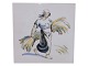 Antik K presents: Royal Copenhagen Tile with woman harvesting