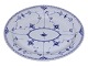 Antik K presents: Blue Fluted Half LacePlatter 36 cm. #533