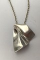 Hans Hansen Sterling Silver Modern Pendant