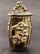 Middelfart Antik presents: Royal Copenhagen triangular vase with lid 20160