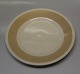 Klosterkælderen presents: 3003-4 Cake plate 16.2 cm Hotelin Aluminia Royal Copenhagen faience Light Brown #-4