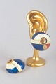 L'Art presents: Lanvin, Paris, a pair of clip-on earrings.