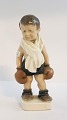 Lundin Antique presents: Dahl Jensen. Porcelain figure. Boxer. Model 1069. Height 15 cm. (1 quality)
