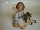 Dahl Jensen Figurine, Girl with toy elephant