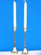 Pair brass candlesticks