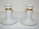 Royal CopenhagenCandle Light Holders with gold