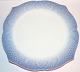 Fisketallerkener med blå fiskekant Kongelig Porcelæn 1212-3002