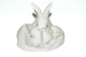 Rare Royal Copenhagen figure of three rabbits