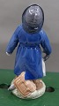 Royal Copenhagen porcelain figurine No 3556, Boy with umbrella