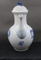 Blue Flower Plain Danish porcelain. Coffee pots & cover