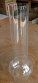 Beautifully decorated stoneware shade, and the glass tube for the Petroleum lamp.