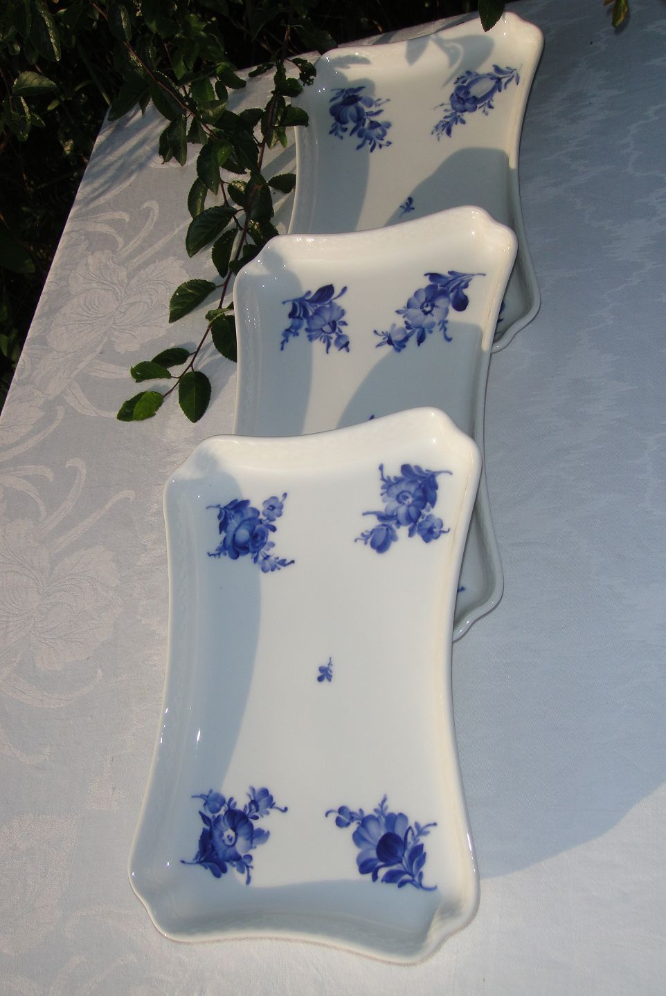  Royal Copenhagen Blue flower braided Tray 8181