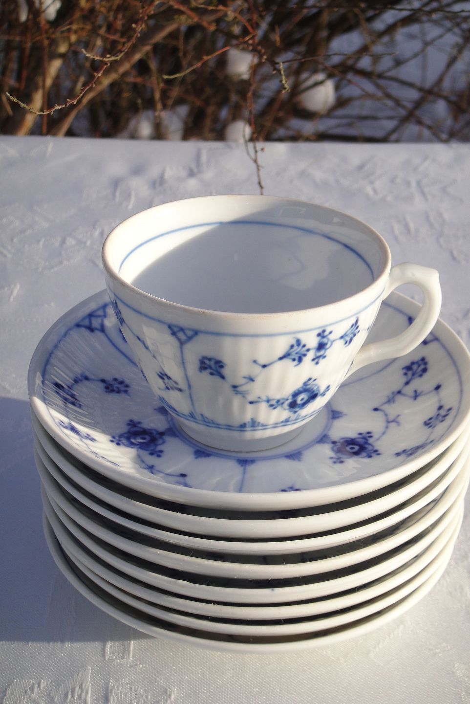 Royal Copenhagen Blue fluted plain Coffee cup 71