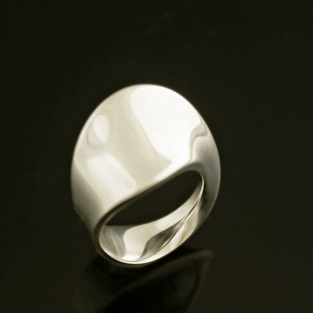 WorldAntique.net - Georg Jensen Sterling Silver Ring #148 - Möbius