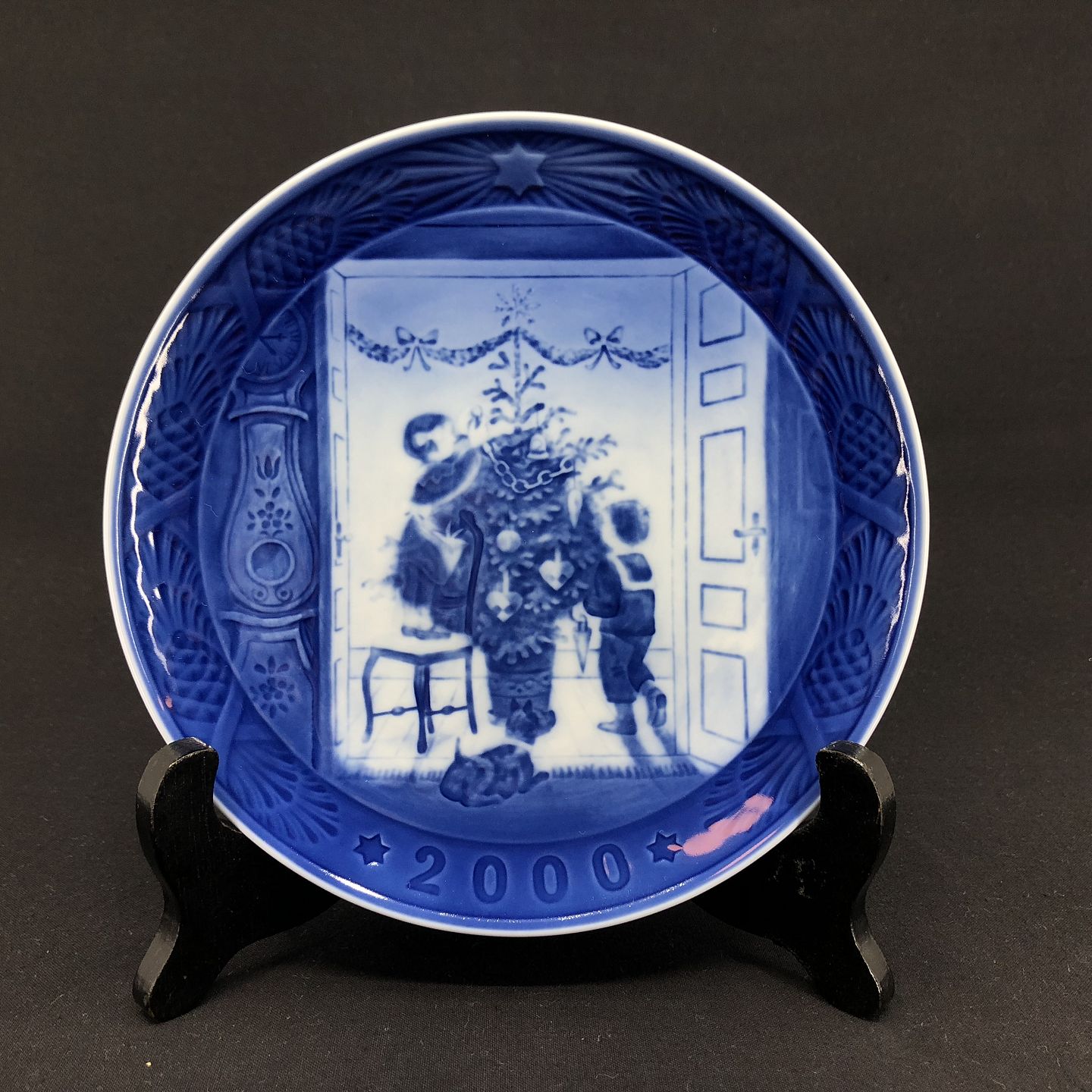 Royal Copenhagen christmas plate 2000