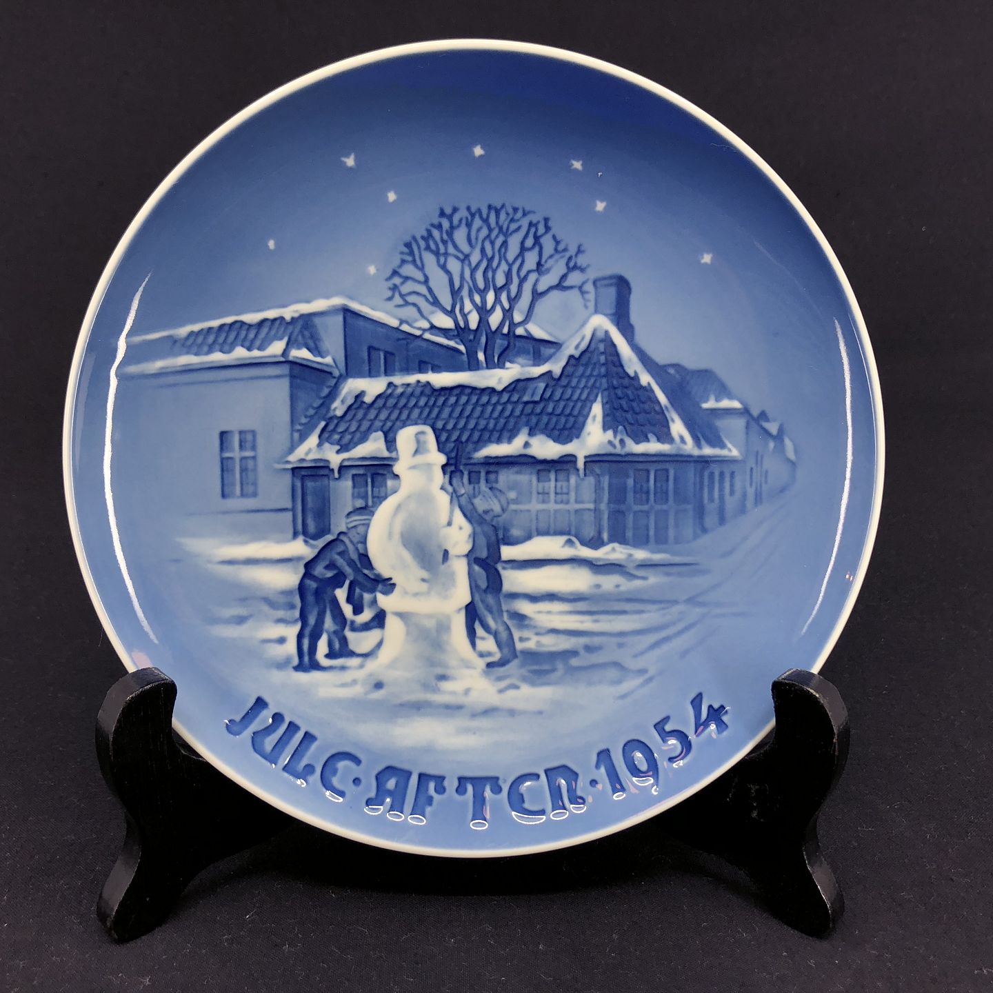 Bing & Grondahl christmas plate 1954