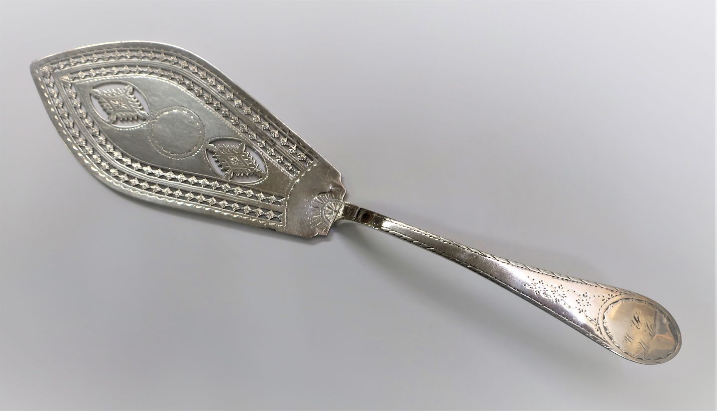 WorldAntique.net - Andreas Holm, Copenhagen. Empire Fish Server. Silver ...