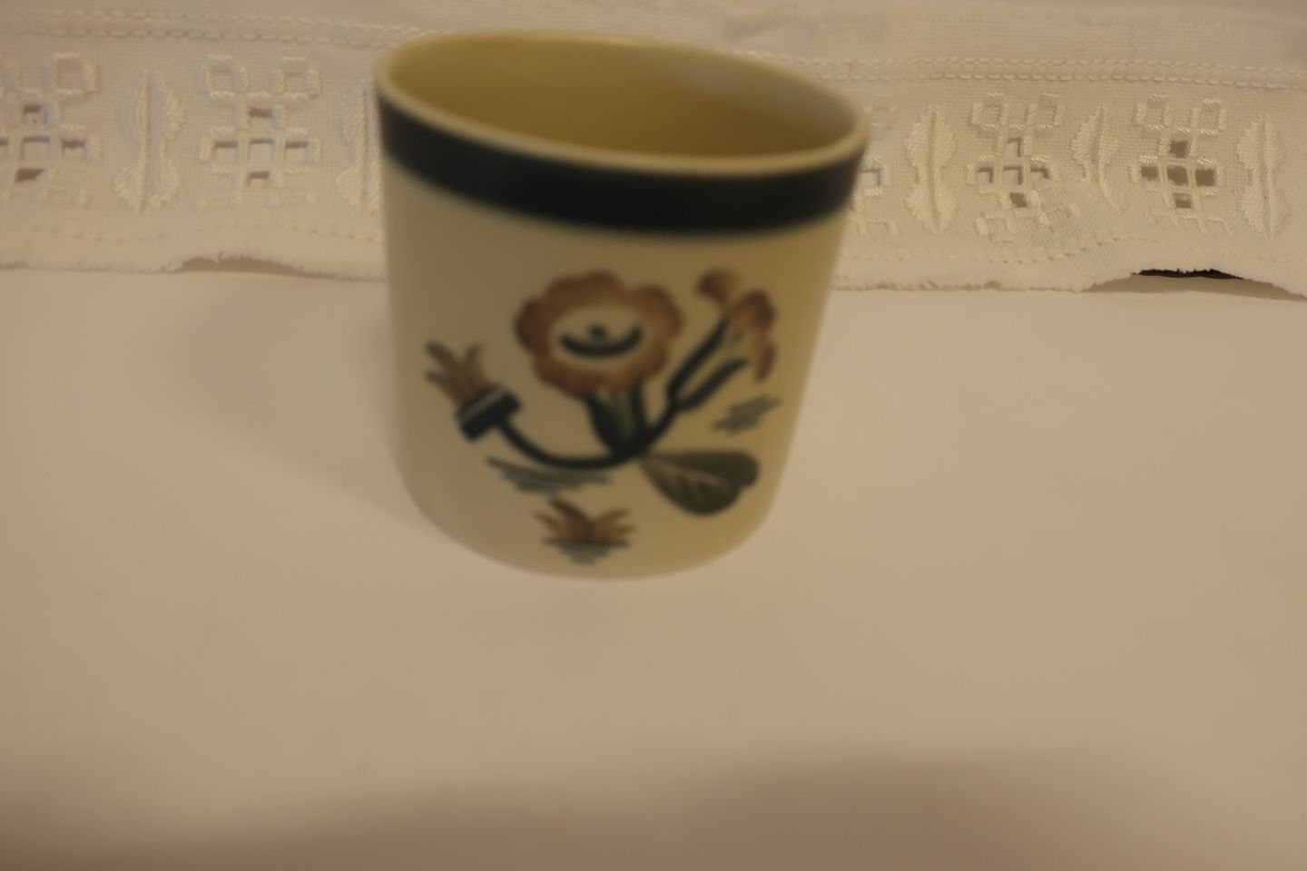 WorldAntique.net - Cup from Aluminia/RC Royal Copenhagen * Porcelain with a dim glaze * with and