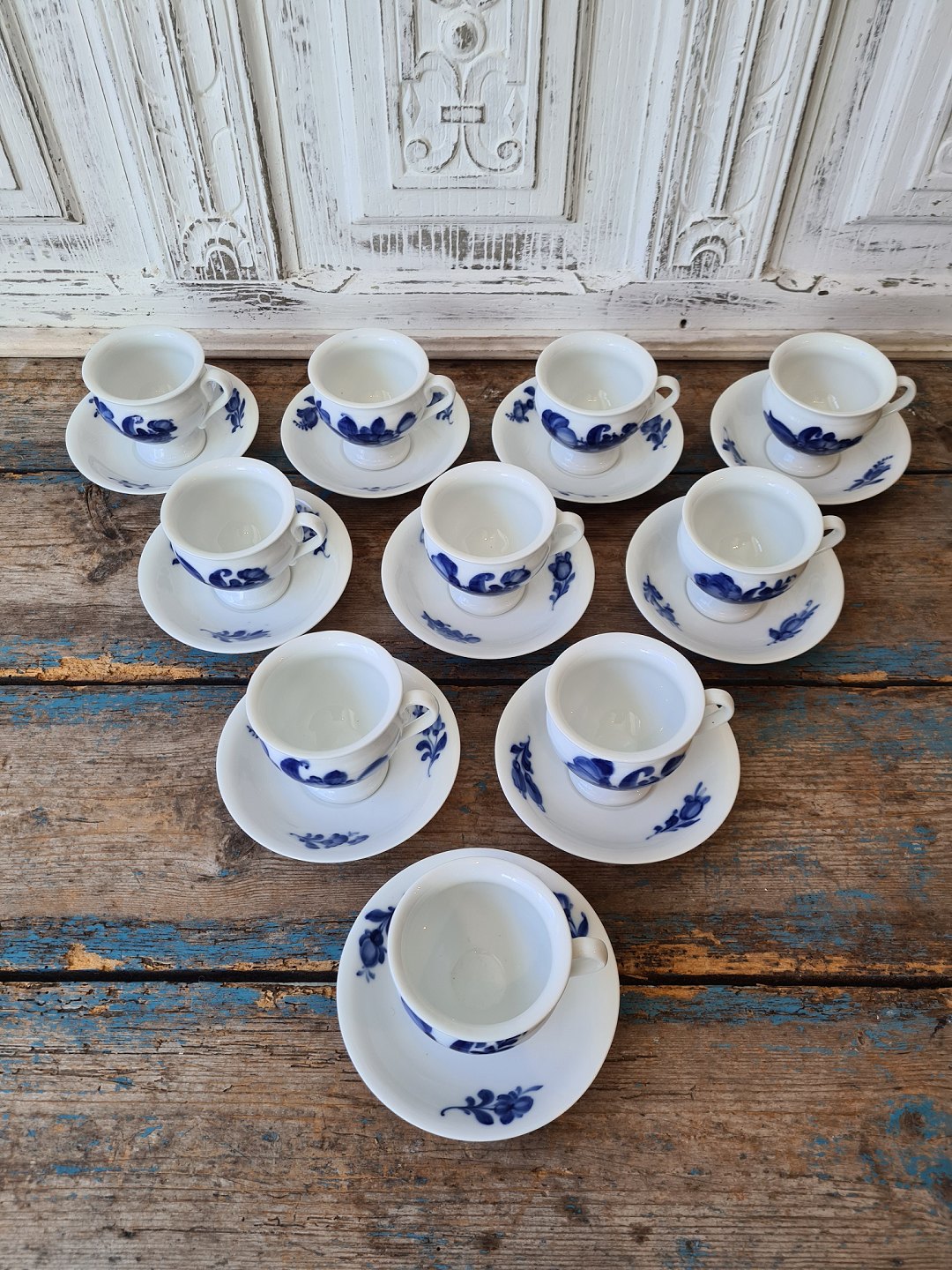 Royal Copenhagen Blue Flower rare coffee cup no. 8700