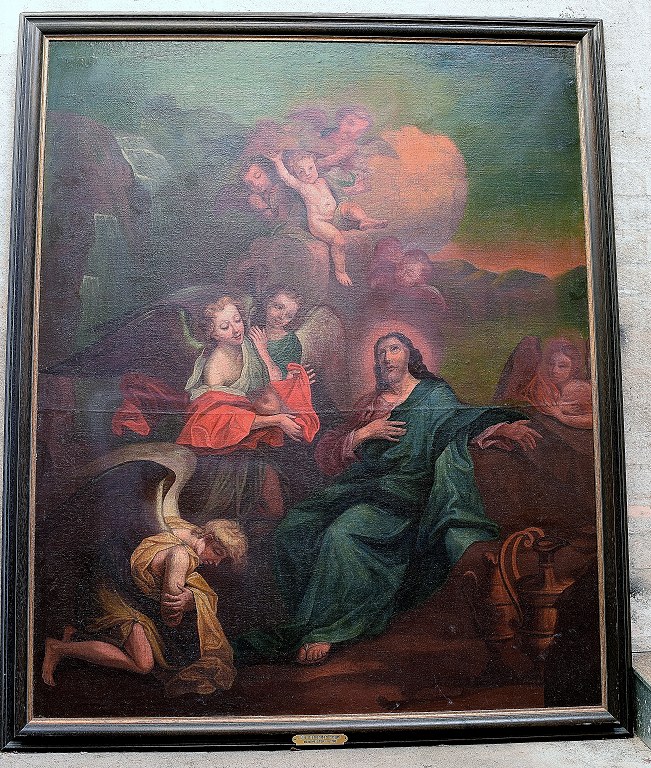 Oliemaleri på lærred. OLD MASTER, Syd-tysk old-master ca. 1780