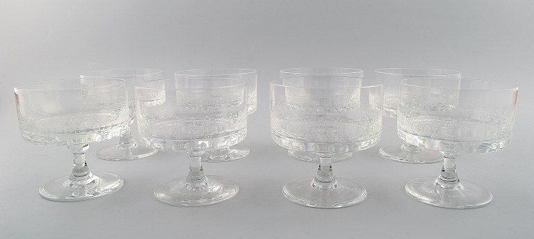 8 Wiinblad glas.
