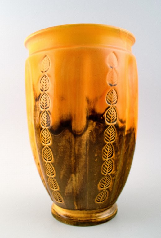 Kähler, HAK, glazed stoneware vase.
