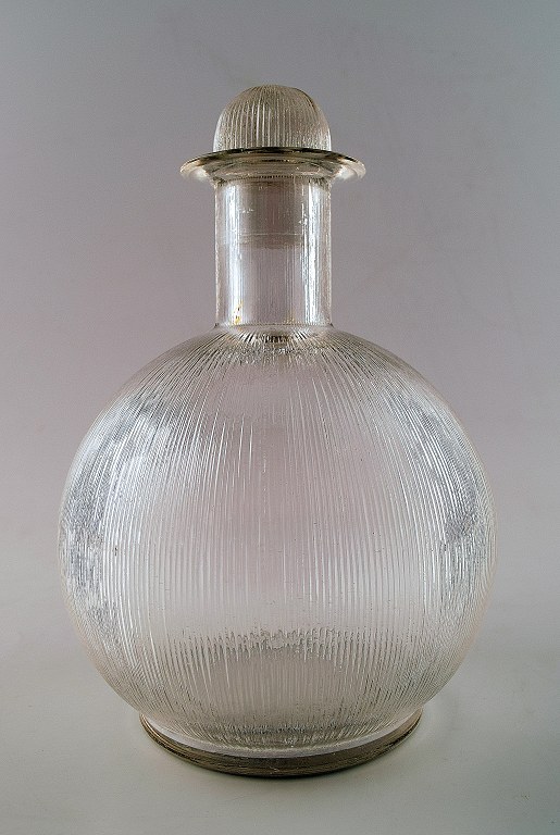 Tidlig og sjælden Art deco Lalique karaffel.