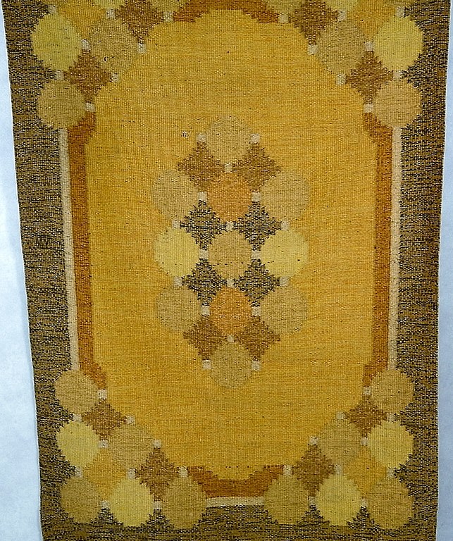 INGEGERD Silow for Rölakan, Swedish design 1960s. Carpet.
