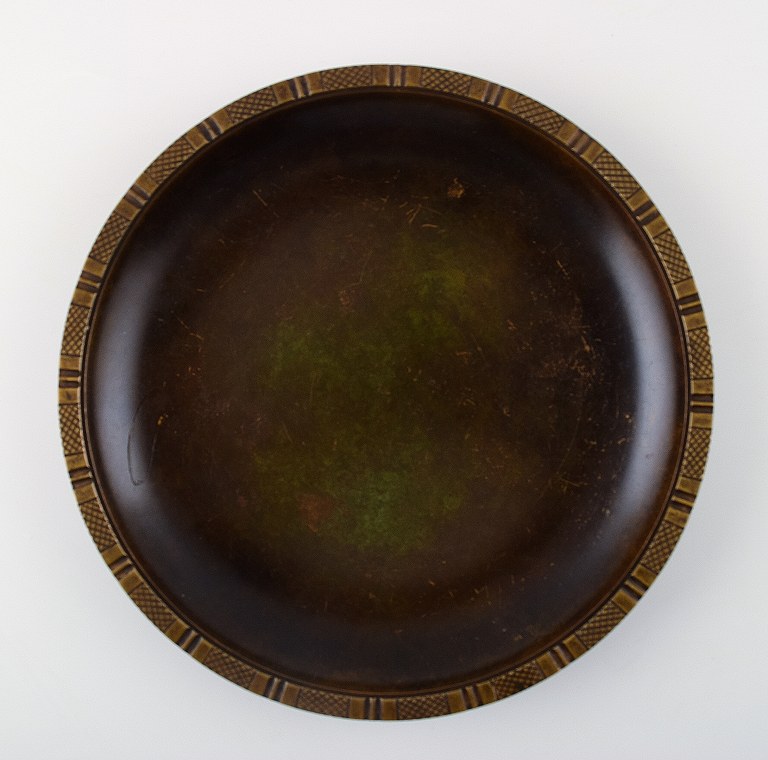 Just Andersen art deco bronze dish.
Denmark 1930s.