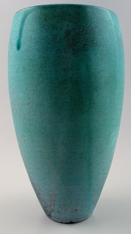 Svend Hammershoi for Kähler, HAK, glazed earthenware vase.