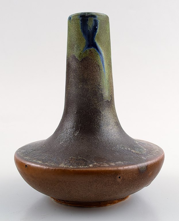 Charles Greber (1853-1935) French ceramic vase.
