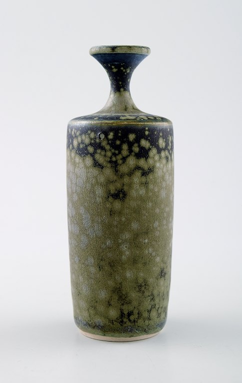 Rolf Palm, Mölle, unique art pottery vase. Swedish design 80s.