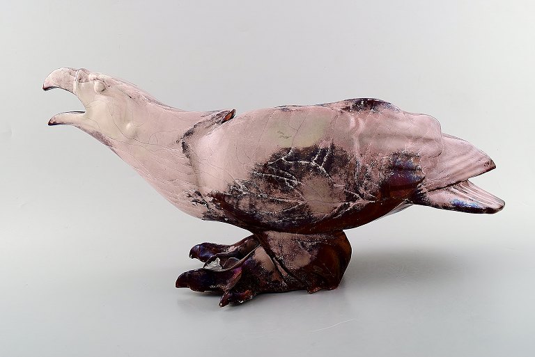 Karl Hansen Reistrup for Kähler. Osprey, luster glazed pottery.
