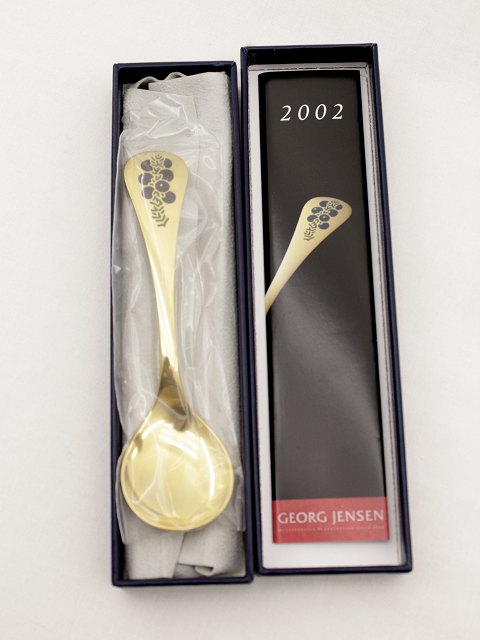 Georg Jensen gold plated sterling silver year 2002 sold